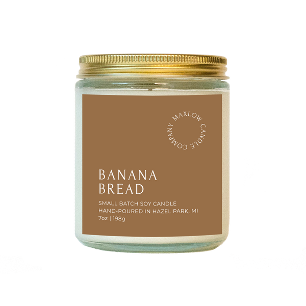 Banana Bread - 7oz Soy Candle