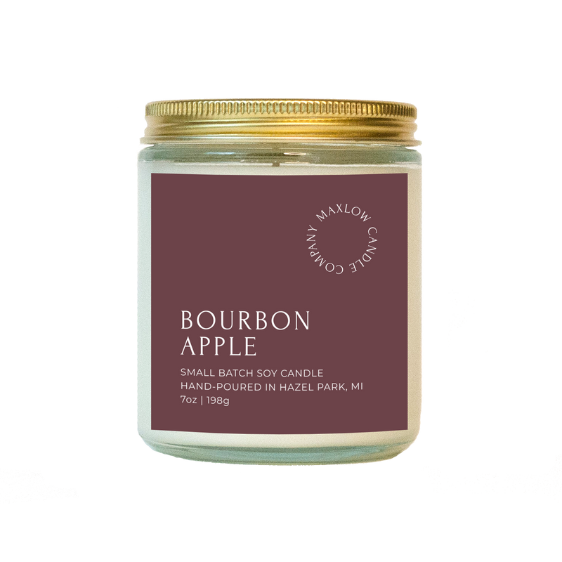 Bourbon Apple - 7oz Soy Candle