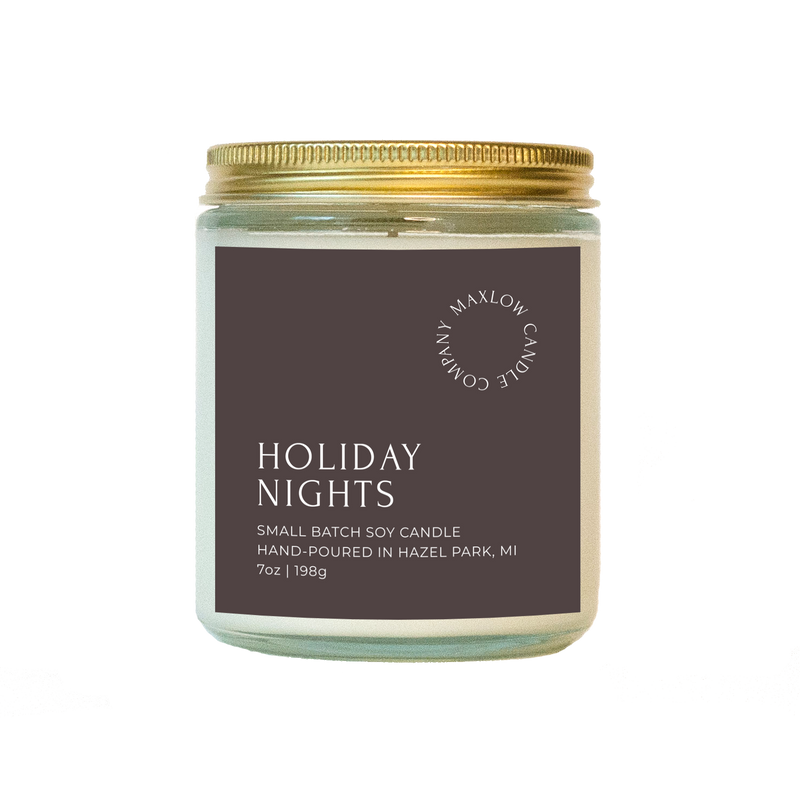 Holiday Nights - 7oz Soy Candle